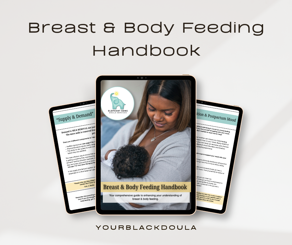 "Latch & Learn" Breast & Body Feeding Mini-Course + Handbook