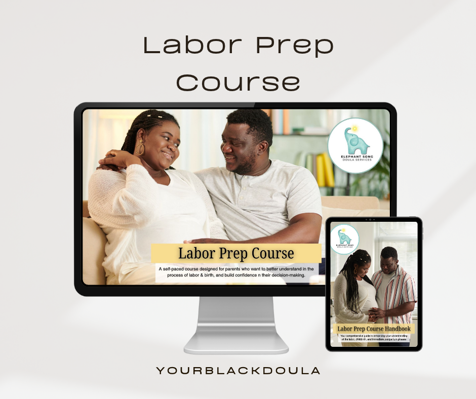 "Your Birth Your Way" Full Labor Prep Course + Companion Handbook