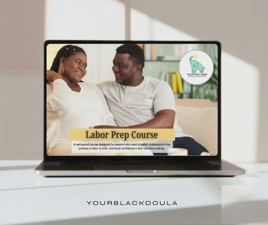 "Your Birth Your Way" Full Labor Prep Course + Companion Handbook