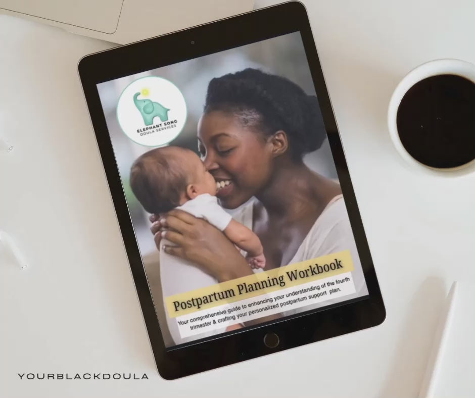 "The Fourth Trimester" Postpartum Planning Workbook