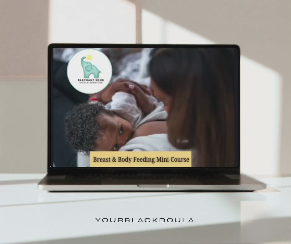 "Latch & Learn" Breast & Body Feeding Mini-Course + Handbook