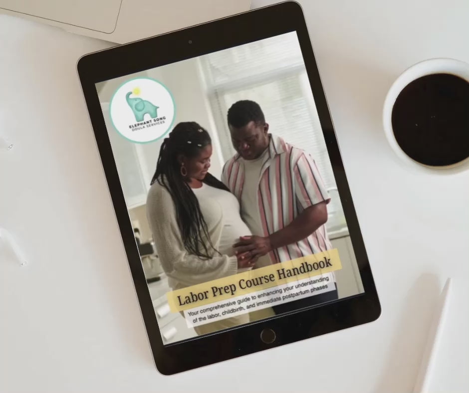 "Your Birth Your Way" Full Labor Prep Course + Companion Handbook